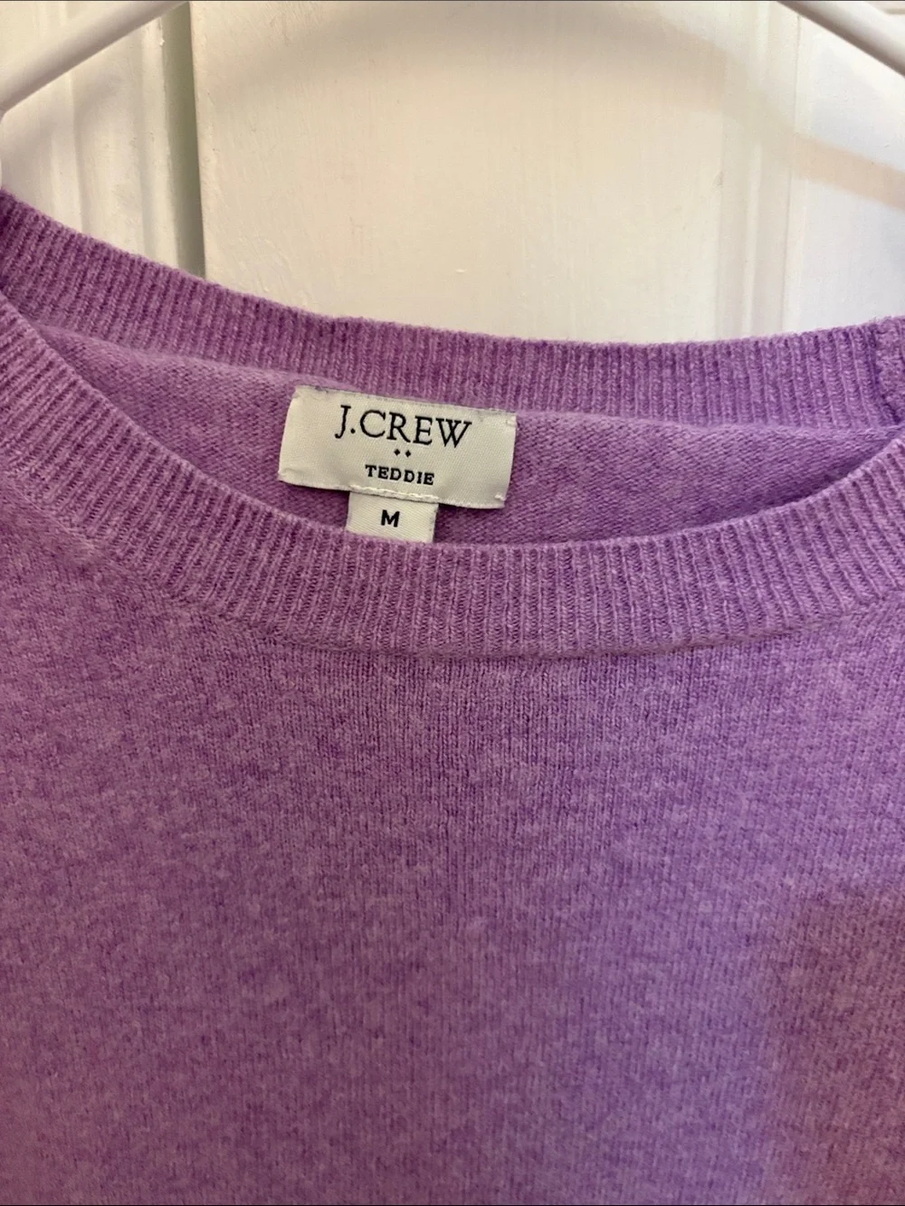 J. Crew Lilac Crewneck Sweater